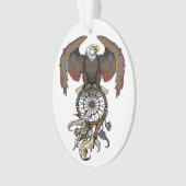 Amerikaanse indianen droamcatcher ornament (voorkant)