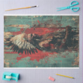 Amerikaanse Indiase erfgoed Chief Decoupage Tissuepapier (Craft)