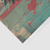 Amerikaanse Indiase erfgoed Chief Decoupage Tissuepapier (Detail)