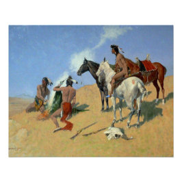 Amerikaanse Indiase rooksignalen Perfect Poster