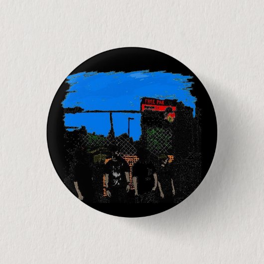 Amerikaanse iot ronde button 3,2 cm (Voorkant)