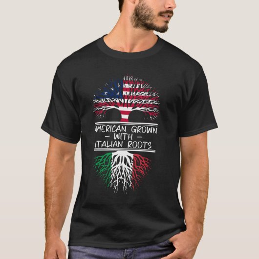 Amerikaanse Italiaanse rots T-shirt (Voorkant)