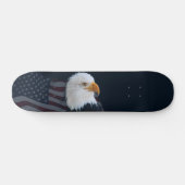 Amerikaanse kale adelaar skateboard (Horizontaal)