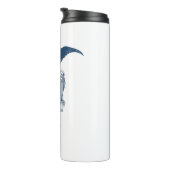 Amerikaanse Kale Eagle Stars Stripes Shield Thermosbeker (Geroteerd rechts)