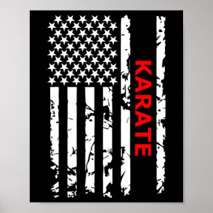 Amerikaanse Karate Poster