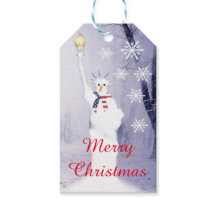 Amerikaanse kerst patriottische sneeuwman