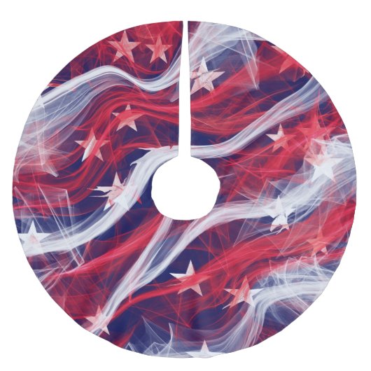 Amerikaanse kerstboomrok kerstboom rok (Voorkant)