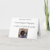 Amerikaanse kestrel kaart (Achterkant)