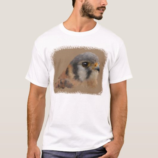Amerikaanse kestrel t-shirt (Voorkant)