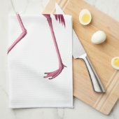 Amerikaanse keukentheekdoek Flamingo Theedoek (Quarter Fold)