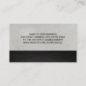 Amerikaanse klassieke auto | converteerbaar visitekaartje (Achterkant)