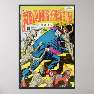 Amerikaanse komiek - Frankenstein Poster