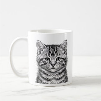 Amerikaanse Korthaar Kitten Koffiemok