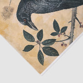  Amerikaanse kraai illustratie Decoupage Tissuepapier (Detail)