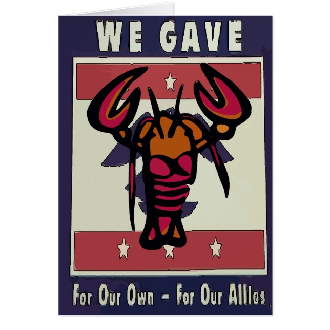 Amerikaanse  kreeft (Voorkant)