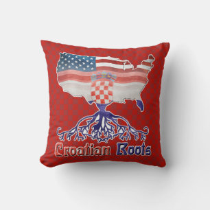 Amerikaanse Kroatische rotspiloot Kussen