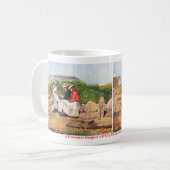 Amerikaanse kunst koffiemok (Voorkant links)