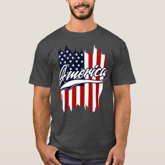 AMERIKAANSE KUNST T-SHIRT