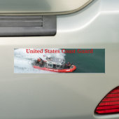 Amerikaanse kustwacht bumpersticker (Op auto)
