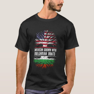 Amerikaanse kweek met Bulgaarse wortels Amerikaans T-shirt