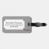 Amerikaanse Labourpartij Bagagelabel (Achterkant horizontaal)