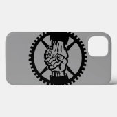 Amerikaanse Labourpartij Case-Mate iPhone Case (Achterkant (horizontaal))