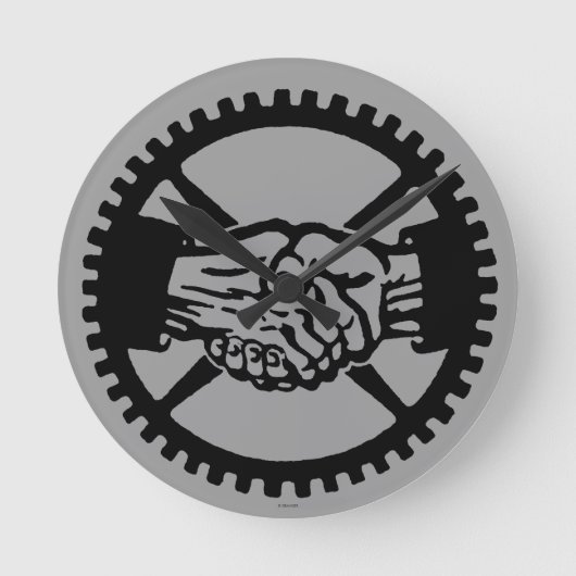 Amerikaanse Labourpartij Ronde Klok (Voorkant)