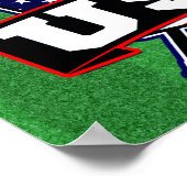 Amerikaanse Lacrosse Poster (Hoek)