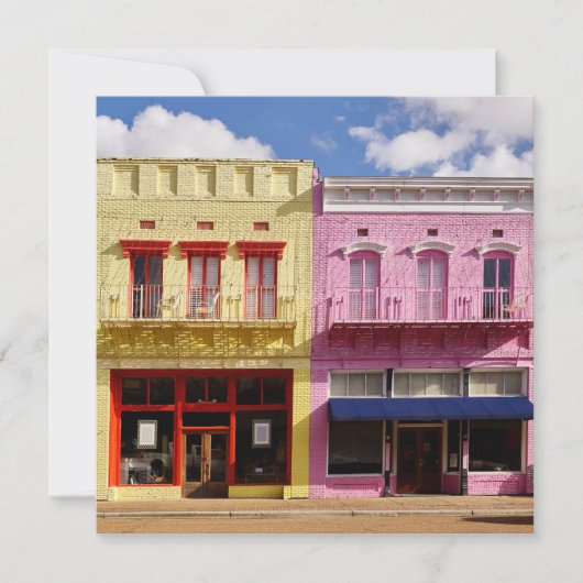 -Amerikaanse landschap Feestdagenkaart (Voorkant)