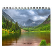 Amerikaanse landschapskalender kalender (Hoes)