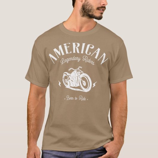 Amerikaanse Legendary Riders T-shirt (Voorkant)