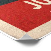  Amerikaanse legervlag Poster (Hoek)