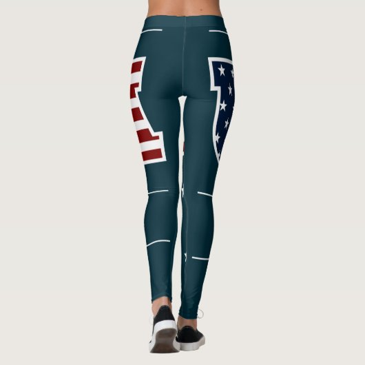 Amerikaanse Leggings (Achterkant)
