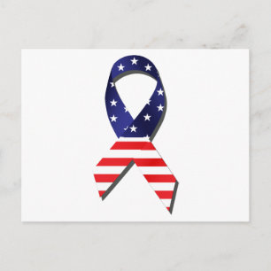 Amerikaanse lint briefkaart