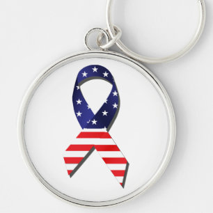 Amerikaanse lint sleutelhanger