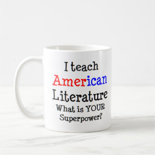 Amerikaanse literatuurwetenschap koffiemok