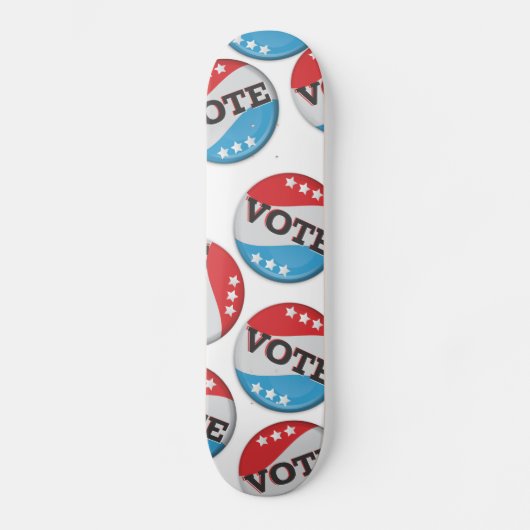 Amerikaanse logo reisposter skateboard (Voorkant)