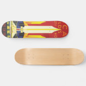 Amerikaanse logo-reisposter skateboard (Horizontaal)