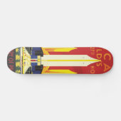 Amerikaanse logo-reisposter skateboard (Horizontaal)