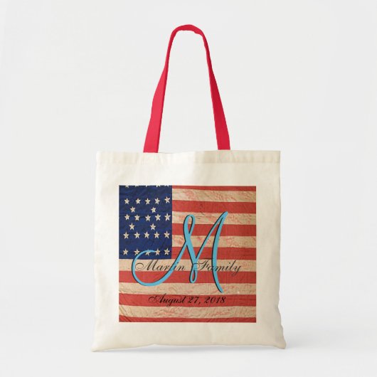 Amerikaanse Loving Reunion Fab Colorful Canvas tas (Voorkant)