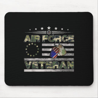 Amerikaanse luchtmacht veteraan Shirt Amerikaanse  Muismat