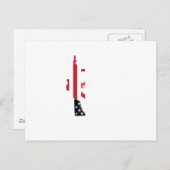 Amerikaanse M4 Briefkaart (Voorkant / Achterkant)