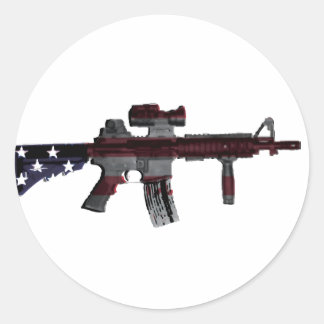 Amerikaanse M4 Ronde Sticker