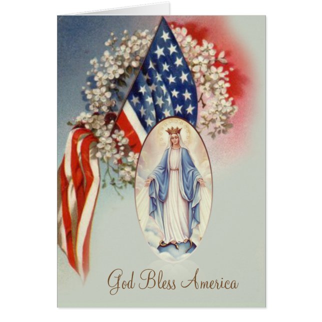 Amerikaanse Maagd Mary, zonder vlag (Voorkant)