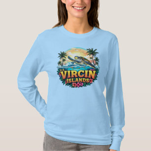 Amerikaanse Maagdeneilanden Caribisch gebied T-shirt
