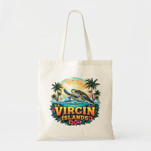 Amerikaanse Maagdeneilanden Caribisch gebied Tote Bag