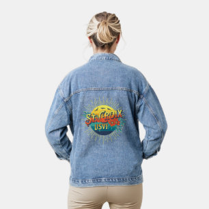 Amerikaanse Maagdeneilanden St. Croix U.S. VI Trop Denim Jacket