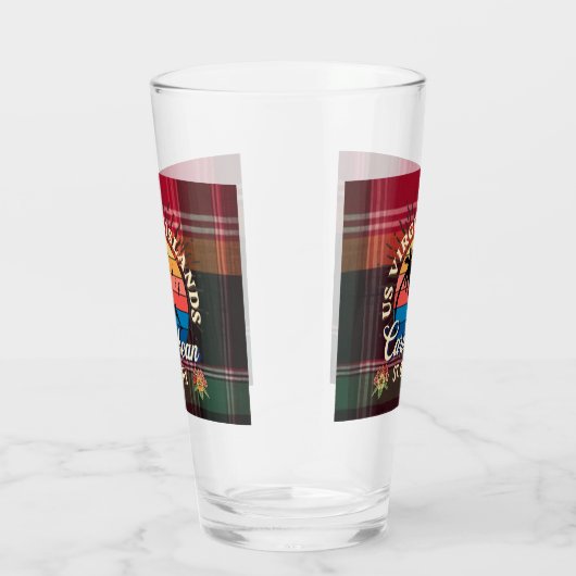 Amerikaanse Maagdeneilanden St. Croix USVI Tropisc Glas (Rechts)