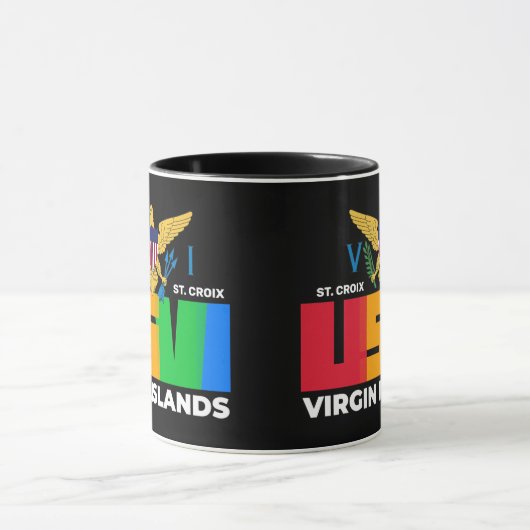 Amerikaanse Maagdeneilanden St. Croix USVI tropisc Mok (Midden)