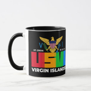 Amerikaanse Maagdeneilanden St. Croix USVI tropisc Mok